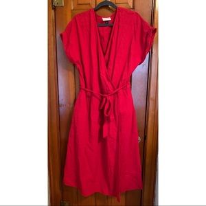 Universal Thread Red Wrap Dress